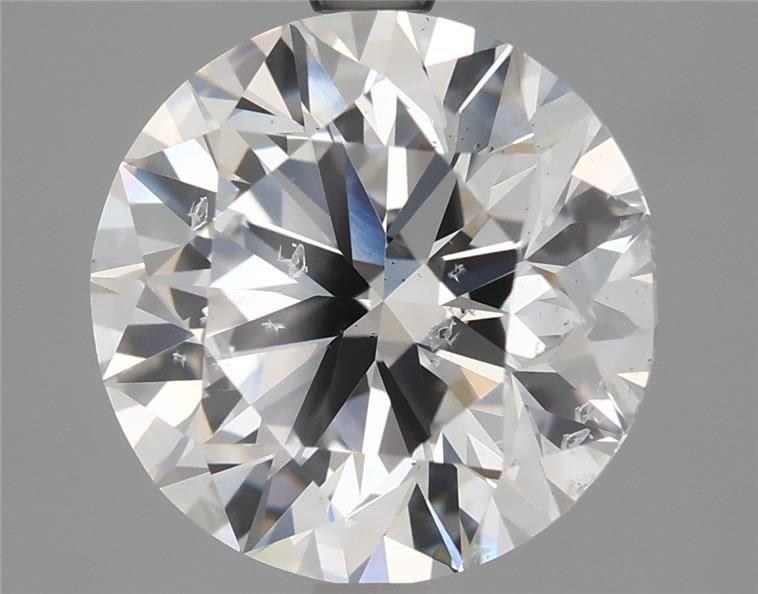 3.01ct E SI1 Excellent Cut Round Lab Grown Diamond