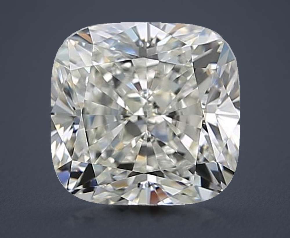 2.50 Carat Cushion Natural Diamond