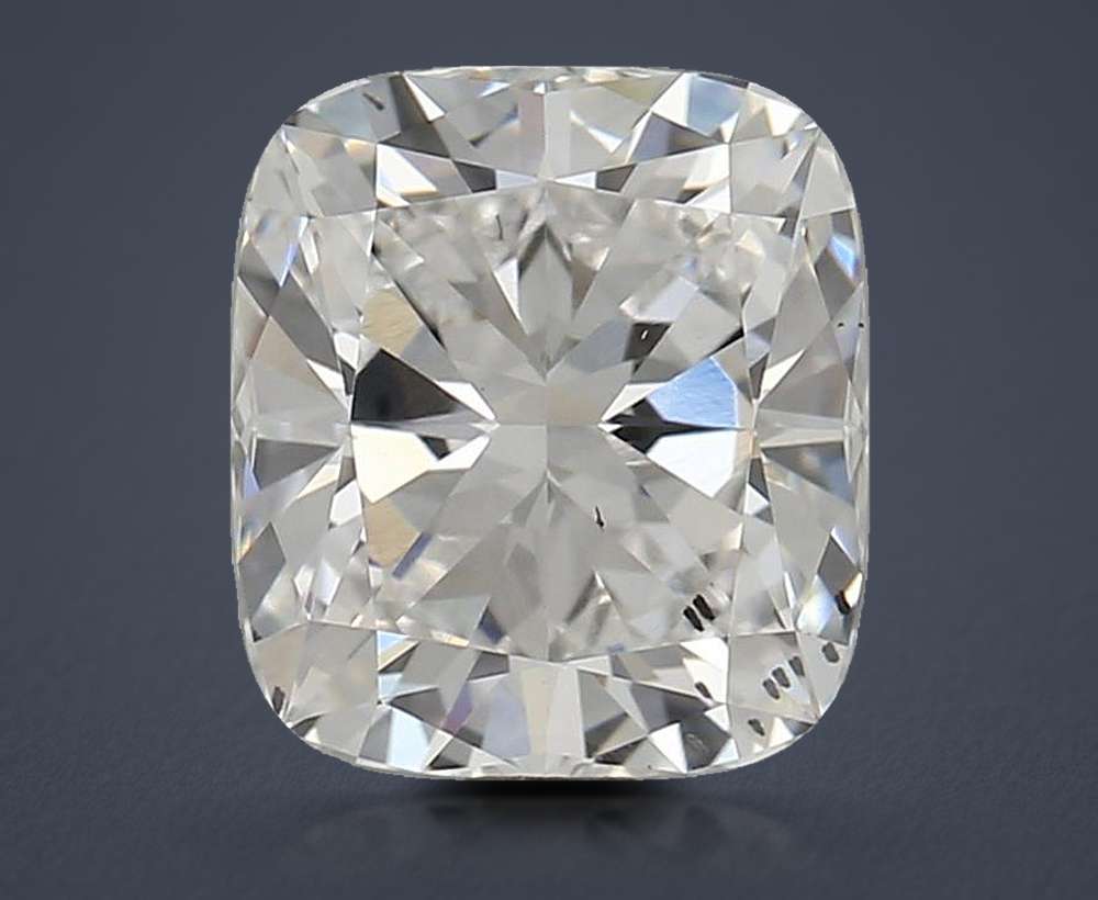 1.63 Carat Cushion Lab Diamond