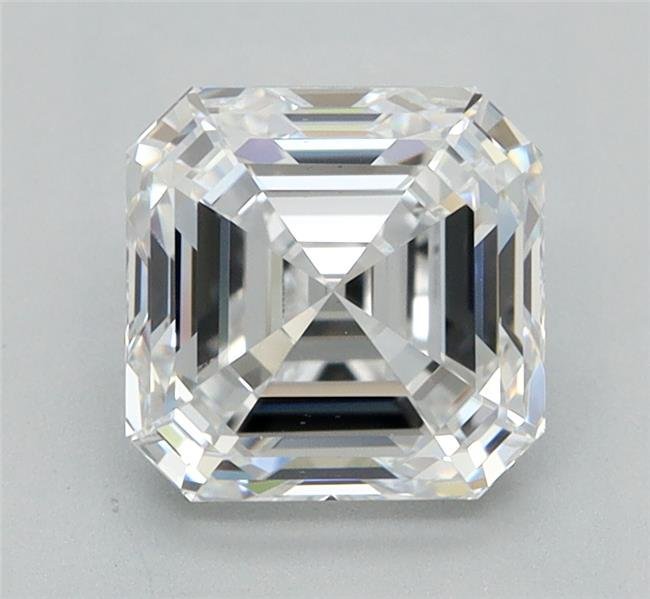 1.52ct D VS1 Rare Carat Ideal Cut Asscher Lab Grown Diamond