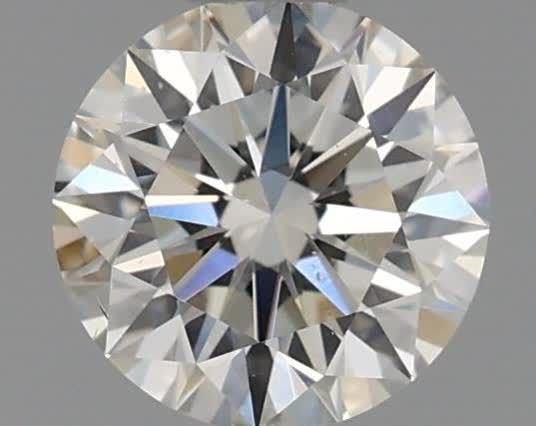 0.83ct J SI1 Rare Carat Ideal Cut Round Diamond