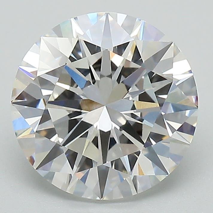 2.57ct E VS1 Rare Carat Ideal Cut Round Lab Grown Diamond