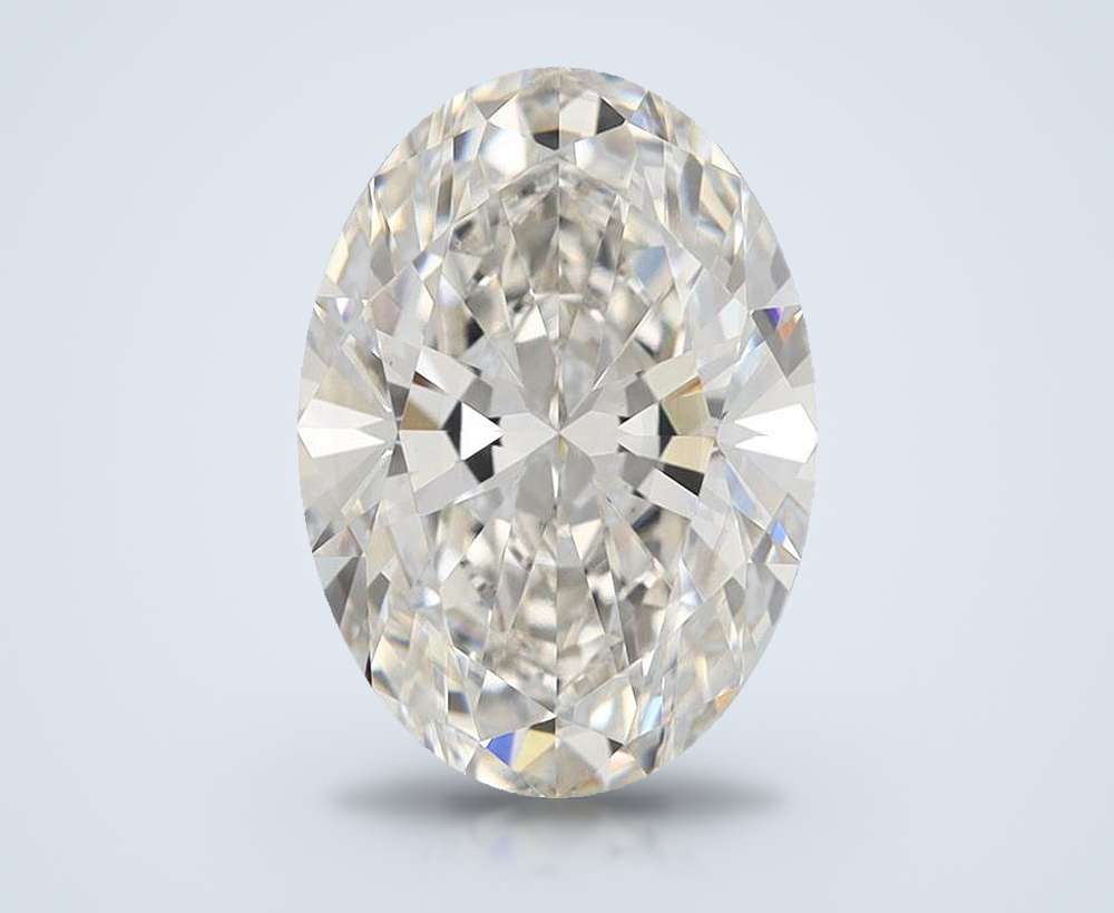 3.70 Carat Oval Lab Diamond