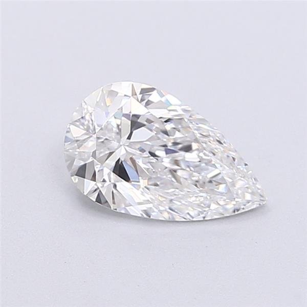 0.90ct E VVS2 Rare Carat Ideal Cut Pear Lab Grown Diamond