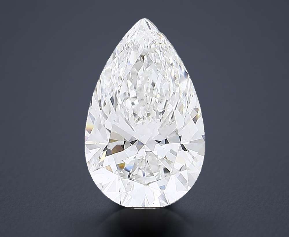 4.80 Carat Pear Lab Diamond