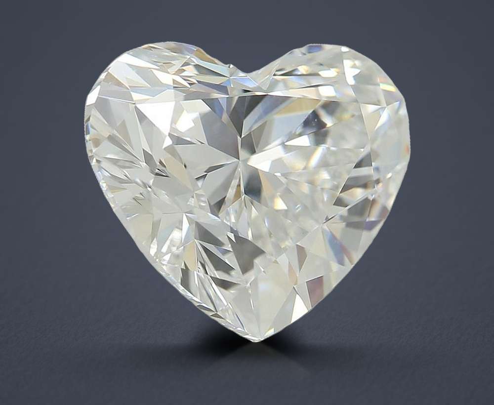 4.46 Carat Heart Lab Diamond
