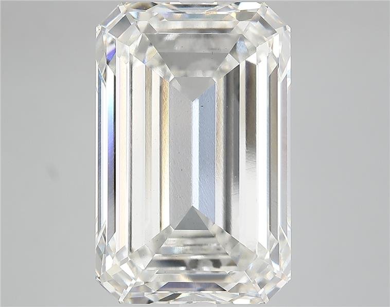 15.03ct H VS1 Rare Carat Ideal Cut Emerald Lab Grown Diamond