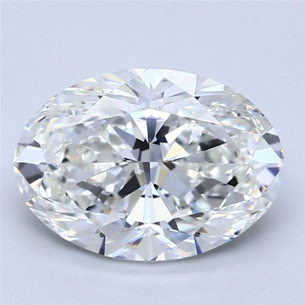 2.20ct G VVS2 Rare Carat Ideal Cut Oval Diamond