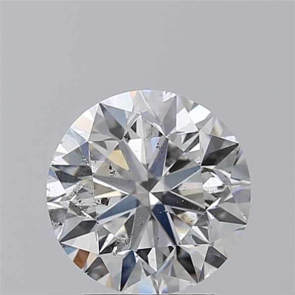 3.01ct E SI2 Very Good Cut Round Diamond