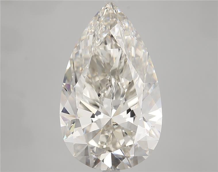 9.03ct H VS1 Rare Carat Ideal Cut Pear Lab Grown Diamond