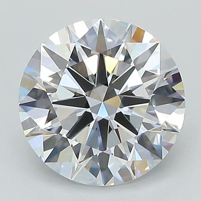 2.03ct D VVS1 Rare Carat Ideal Cut Round Lab Grown Diamond