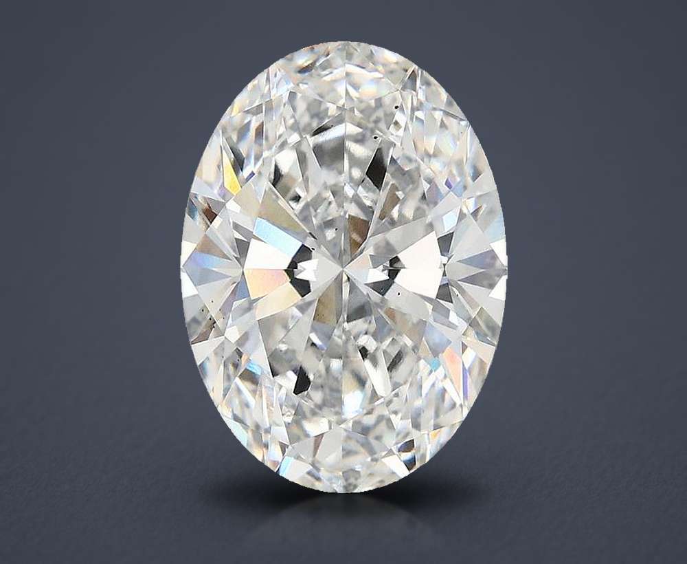 4.00 Carat Oval Lab Diamond