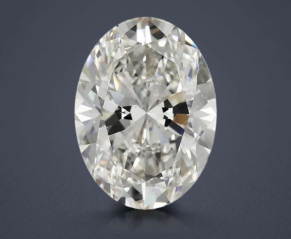 3.00 Carat Oval Lab Diamond