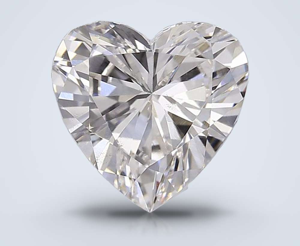 0.85 Carat Heart Lab Diamond