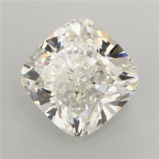 4.12ct H VVS2 Very Good Cut Cushion Lab Grown Diamond
