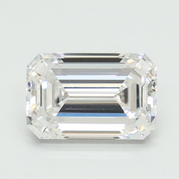 1.06ct D VS1 Rare Carat Ideal Cut Emerald Lab Grown Diamond