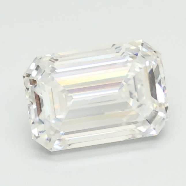 1.55ct E VVS1 Rare Carat Ideal Cut Emerald Lab Grown Diamond