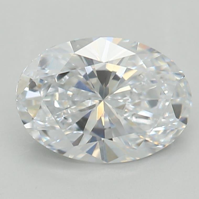 0.77ct E VVS2 Rare Carat Ideal Cut Oval Lab Grown Diamond
