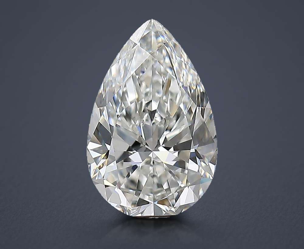 3.01 Carat Pear Natural Diamond
