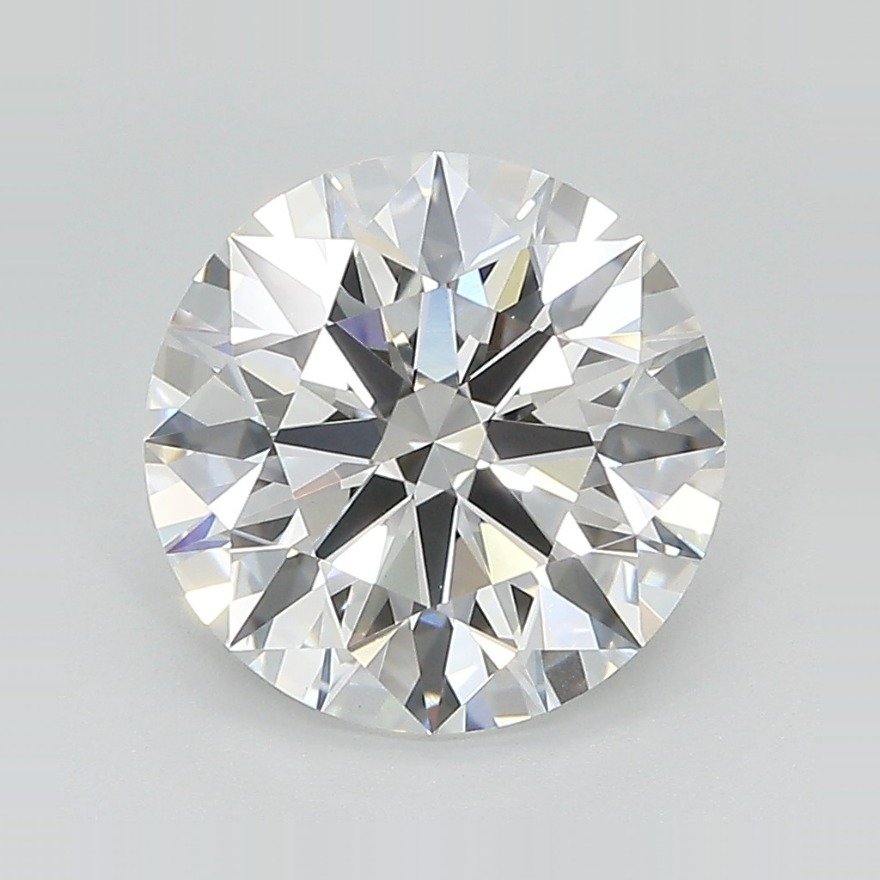 3.36ct D VS1 Rare Carat Ideal Cut Round Lab Grown Diamond