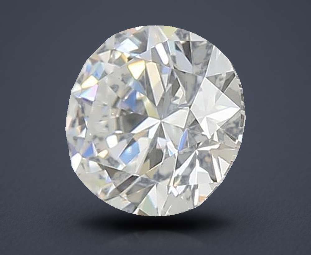0.53 Carat Round Lab Diamond