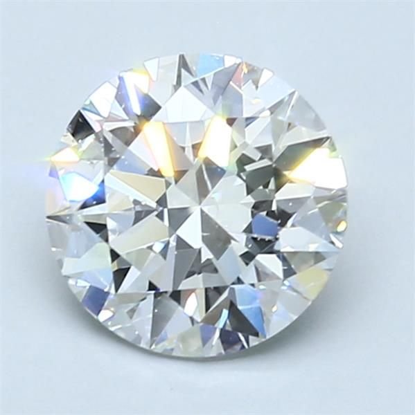 1.91ct E SI1 Rare Carat Ideal Cut Round Diamond