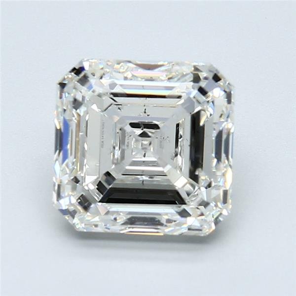 2.70ct I SI1 Very Good Cut Asscher Diamond