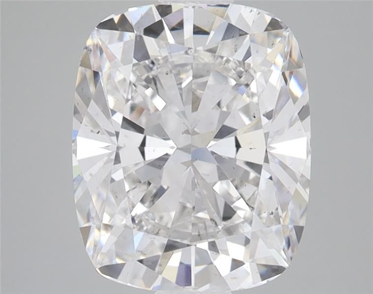 3.59ct F SI1 Rare Carat Ideal Cut Cushion Lab Grown Diamond