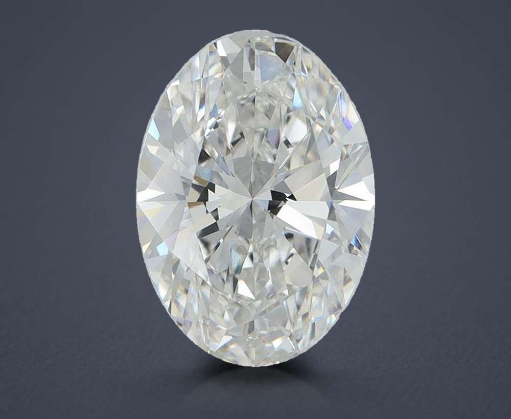 6.02 Carat Oval Lab Diamond