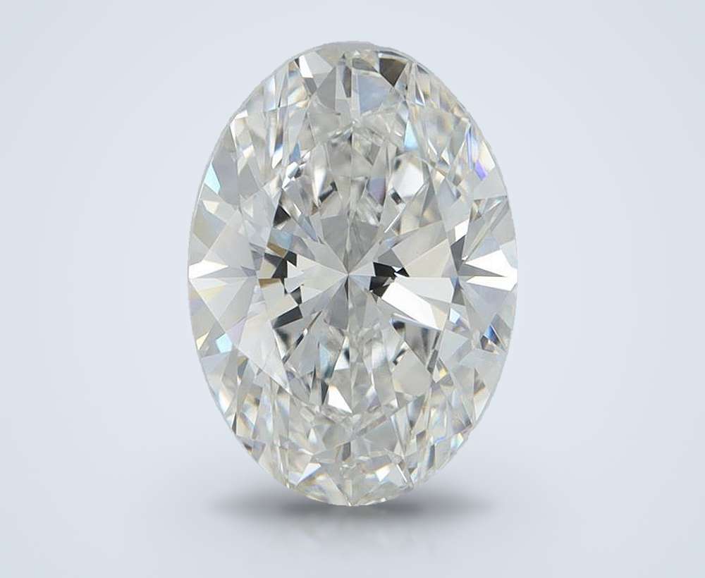 6.02 Carat Oval Lab Diamond