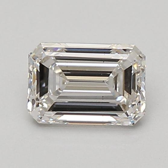 1.01ct F VS2 Excellent Cut Emerald Lab Grown Diamond