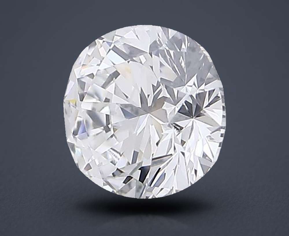 0.84 Carat Round Lab Diamond