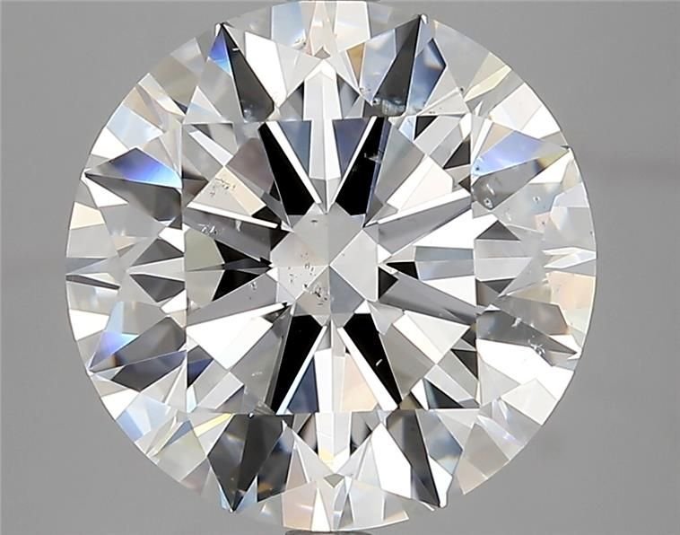 5.28ct E SI2 Excellent Cut Round Diamond