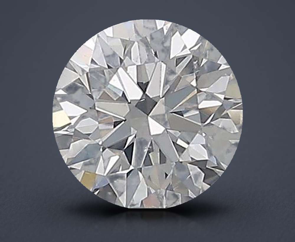 0.68 Carat Round Natural Diamond