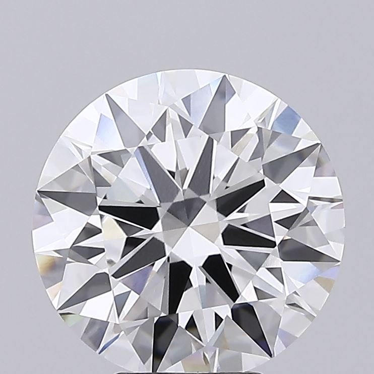 5.01ct F VVS1 Rare Carat Ideal Cut Round Lab Grown Diamond