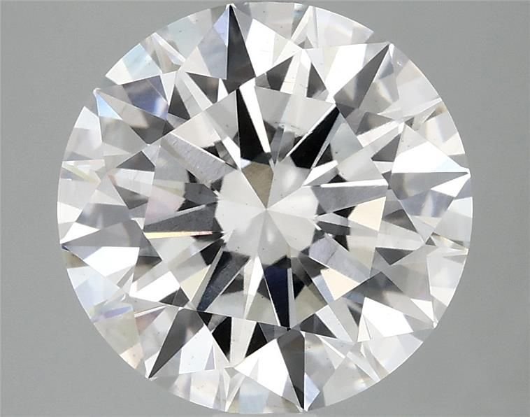 4.08ct F SI1 Rare Carat Ideal Cut Round Lab Grown Diamond