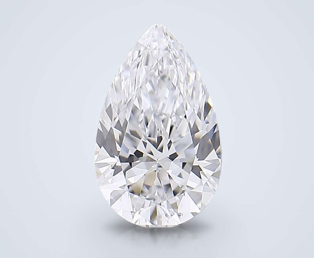 0.53 Carat Pear Lab Diamond