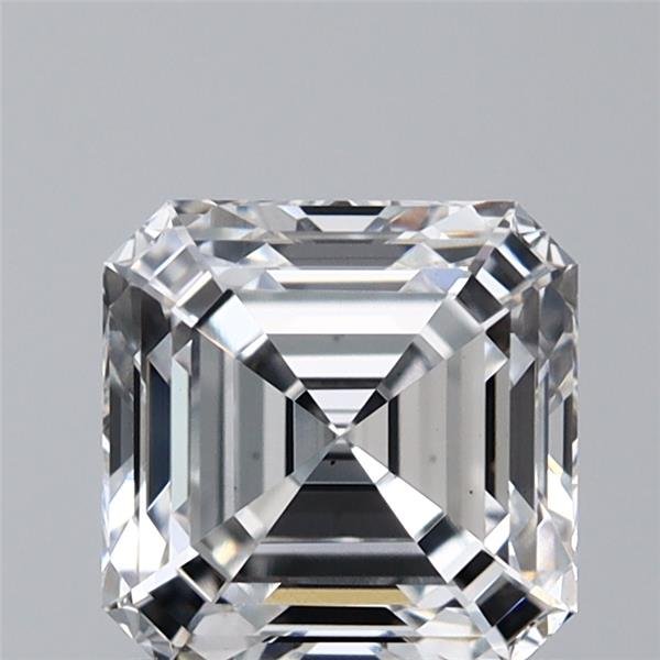 1.28ct E VS1 Rare Carat Ideal Cut Asscher Lab Grown Diamond