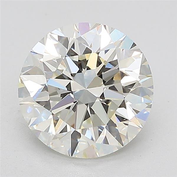 2.13ct H VS2 Excellent Cut Round Lab Grown Diamond