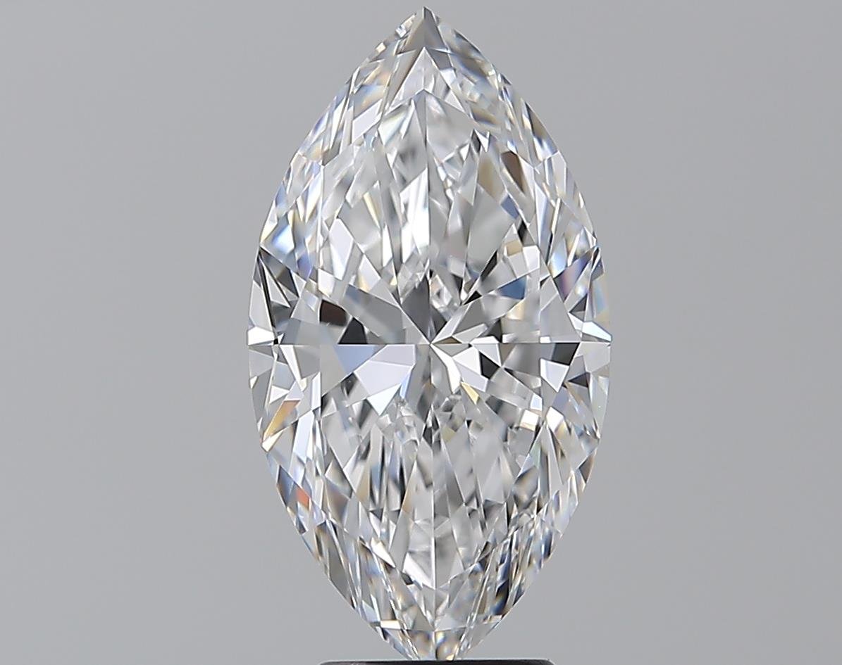 4.00ct D VS2 Rare Carat Ideal Cut Marquise Diamond