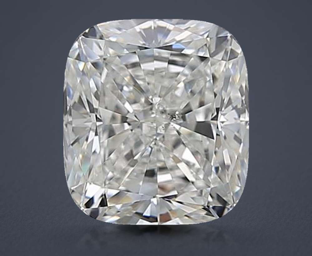 2.53 Carat Cushion Natural Diamond