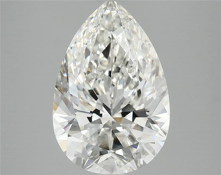 4.06 Carat Pear Lab Diamond