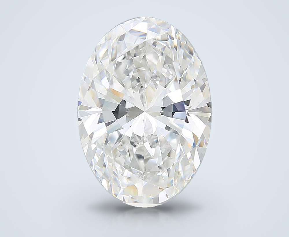 11.28 Carat Oval Lab Diamond