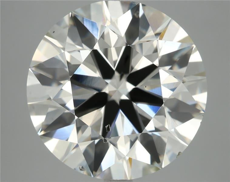 5.50ct J SI1 Ideal Cut Round Lab Grown Diamond