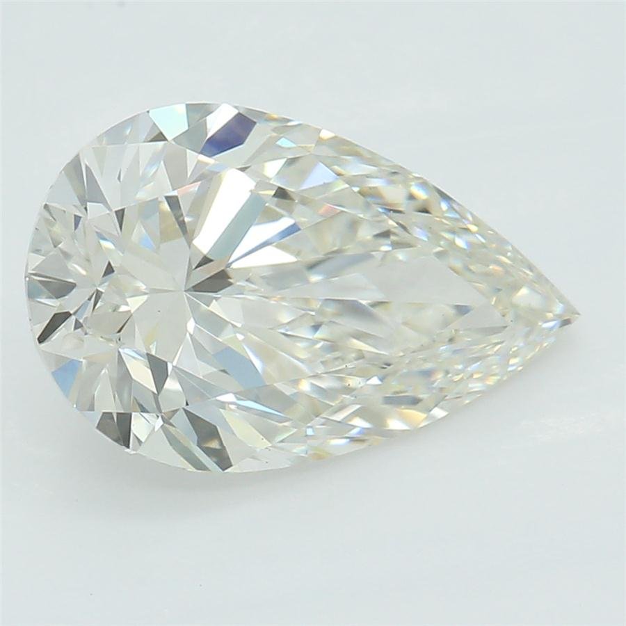 1.59ct H VS1 Rare Carat Ideal Cut Pear Lab Grown Diamond