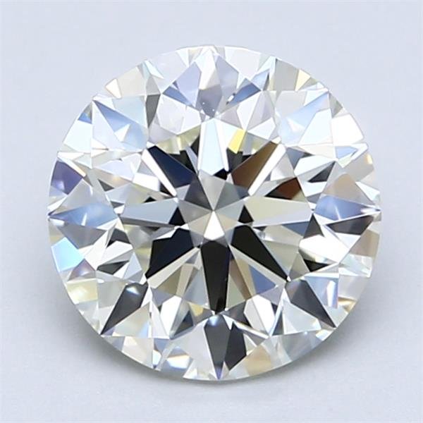 2.20ct J VVS1 Rare Carat Ideal Cut Round Diamond