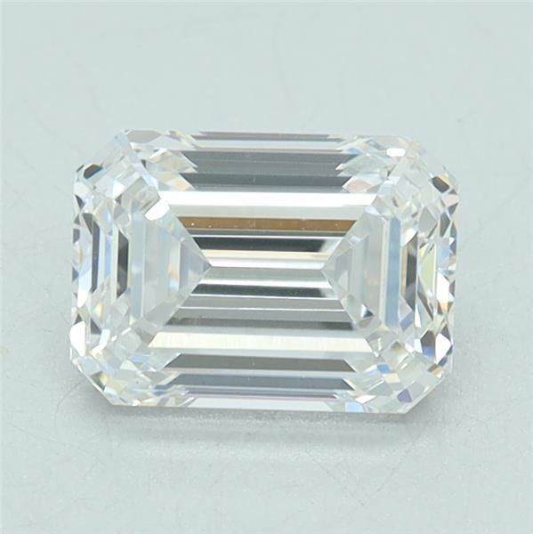 1.00ct E VVS2 Excellent Cut Emerald Lab Grown Diamond