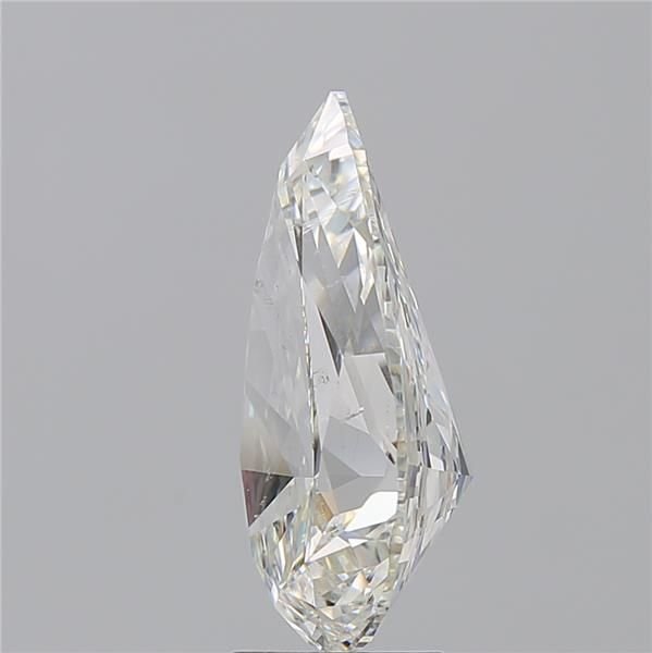 5.06ct I SI2 Rare Carat Ideal Cut Pear Diamond