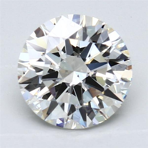 2.13ct J VS2 Rare Carat Ideal Cut Round Diamond