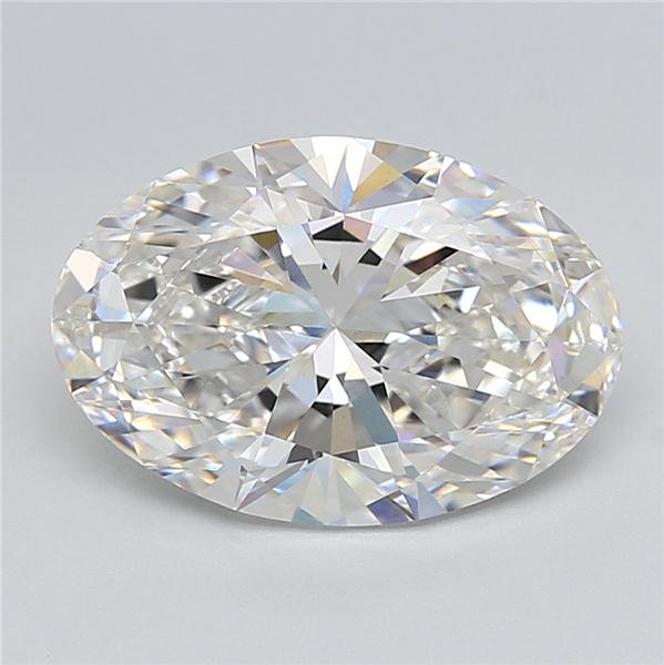 5.05ct E VVS2 Rare Carat Ideal Cut Oval Lab Grown Diamond